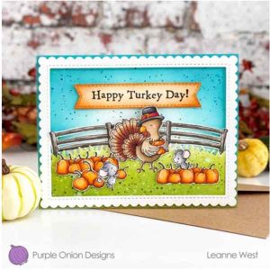 Purple Onion Designs Rosemary (Thanksgiving Turkey) class=