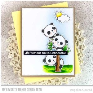 My Favorite Things Panda Pals Stamp Set class=