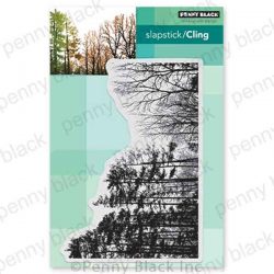 Penny Black Winter Woodland Cling Stamp
