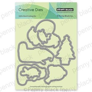 Penny Black Cozy Critters Cut Out Die