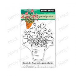Penny Black Potted Passion Stamp Set