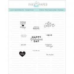 Ink To Paper Just Sentiments: Valentine Mini Stamp Set