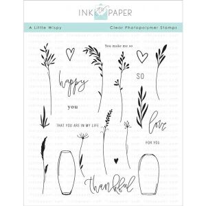 Ink To Paper A Little Wispy Stamp Set