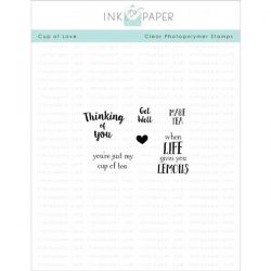 Ink To Paper Cup Of Love Mini Stamp Set