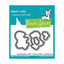 Lawn Fawn Stud Puffin Lawn Cuts