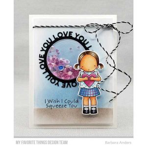 My Favorite Things Love You Circle Frame Die-namics class=