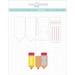 Ink To Paper Go-To Gift Card Holder: Pencil Die