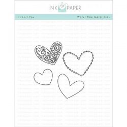 Ink To Paper I Heart You Die Set