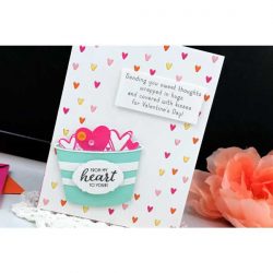 Ink To Paper Border Bling: Tiny Hearts Die