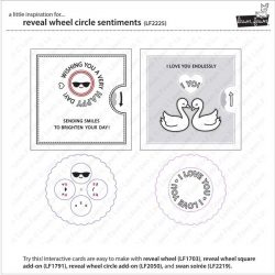 Lawn Fawn Reveal Wheel Circle Sentiments Stamp Set