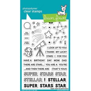 Lawn Fawn Super Star Stamp Set