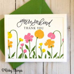 Ink To Paper Bold Blooms Stamp Set