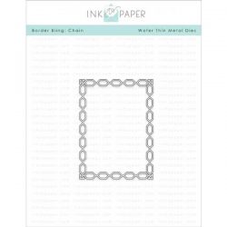 Ink To Paper Border Bling: Chain Die