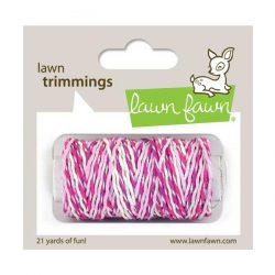 Lawn Fawn Trimmings Sparkle Hemp Cord - Pretty In Pink