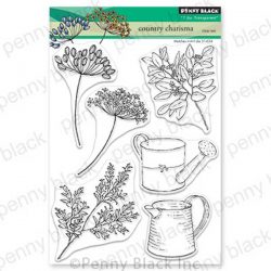 Penny Black Country Charisma Clear Stamp Set