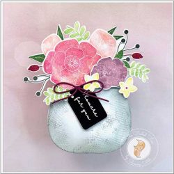 Ink To Paper Go-To Gift Card Holder: Flower Pot Die