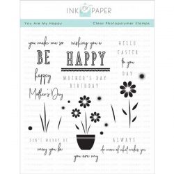 Ink To Paper You Are My Happy Stamp Set