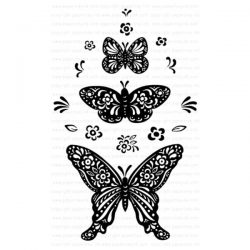 Papertrey Ink Butterfly Folk Stamp Set
