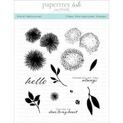 Papertrey Ink Floral Delicacies Stamp Set