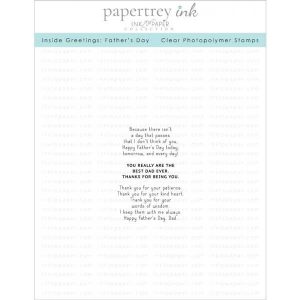 Papertrey Ink Inside Greetings: Father's Day Stamp Set