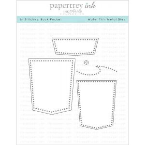 Papertrey Ink In Stitches: Back Pocket Dies