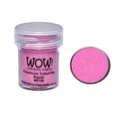 WOW! Fluorescent Tickled Pink Embossing Powder