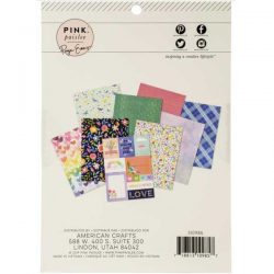 Pink Paislee Bloom Street Paper Pad 6″ x 8″