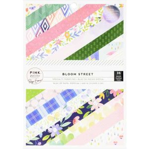 Pink Paislee Bloom Street Paper Pad 6" x 8"