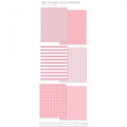Papertrey Ink Bitty Big Paper Collection: Pale Peony