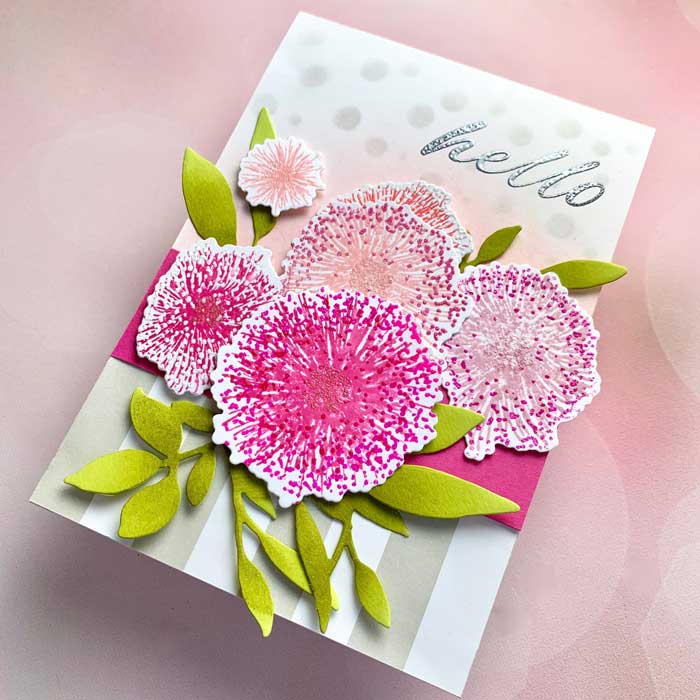 Say Hello With A Bright Bunch of Pink Flowers – The Foiled Fox