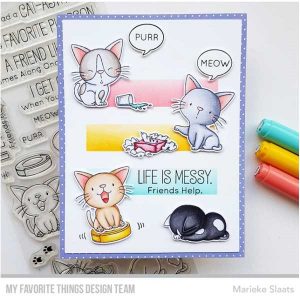 My Favorite Things Cat-astrophe Stamp Set class=