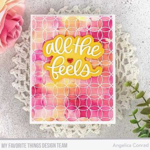 My Favorite Things Circle Celebration Background Stamp class=