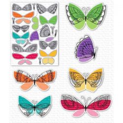 My Favorite Things Brilliant Butterflies Stamp