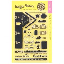 Waffle Flower Flora Home Stamp