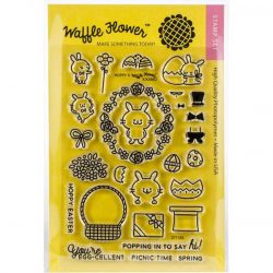 Waffle Flower Hoppy Stamp Set