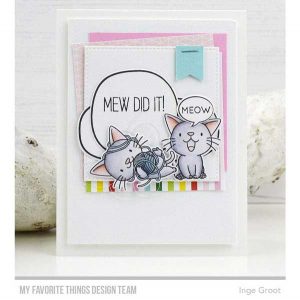 My Favorite Things Positively Preppy Paper Pad - 6" x 6" class=