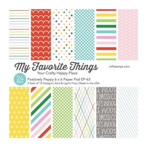 My Favorite Things Positively Preppy Paper Pad - 6" x 6"