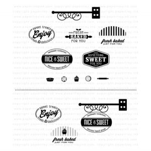 Papertrey Ink Sweet Shoppe Sentiments Mini Stamp Set