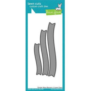 Lawn Fawn Simple Wavy Banners Lawn Cuts