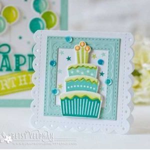 Papertrey Ink Paper Clippings: Birthday Details Die class=