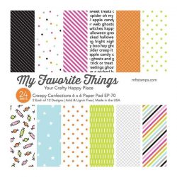 My Favorite Things Creepy Confections Paper Pad - 6" x 6"