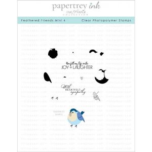Papertrey Ink Feathered Friends Mini 4 Stamp Set