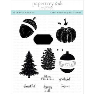 Papertrey Ink Take Your Place Stamp Set