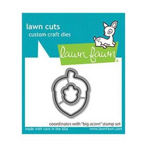 Lawn Fawn Big Acorn Lawn Cuts