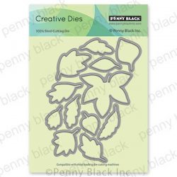 Penny Black Falling Leaves Cut-outs