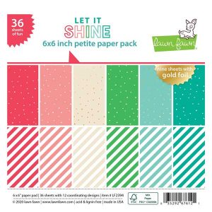 Lawn Fawn Let It Shine Petite Paper Pack