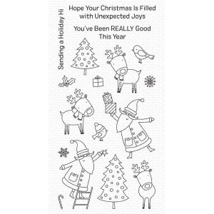 My Favorite Things Joyous Holidays Stamp