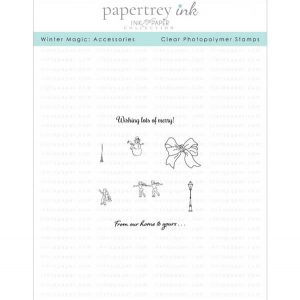 Papertrey Ink & The Foiled Fox Winter Magic: Accessories Mini Stamp Set