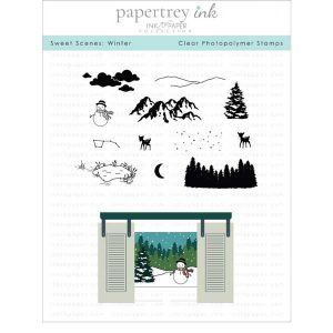 Papertrey Ink Sweet Scenes: Winter Stamp