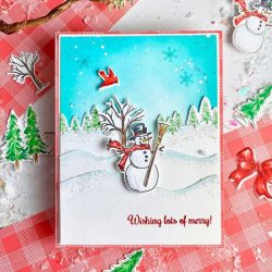 Papertrey Ink & The Foiled Fox Winter Magic: Snowman Mini Stamp Set